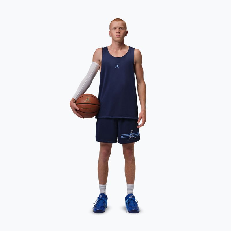 Koszulka koszykarska męska  Jordan Sport Reversible midnight navy/university blue 2