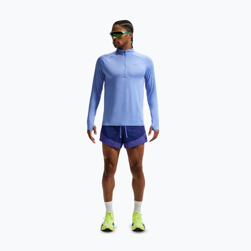 Spodenki do biegania męskie Nike Stride Dri-Fit Brief-Lined 5" deep royal blue/lapis 2