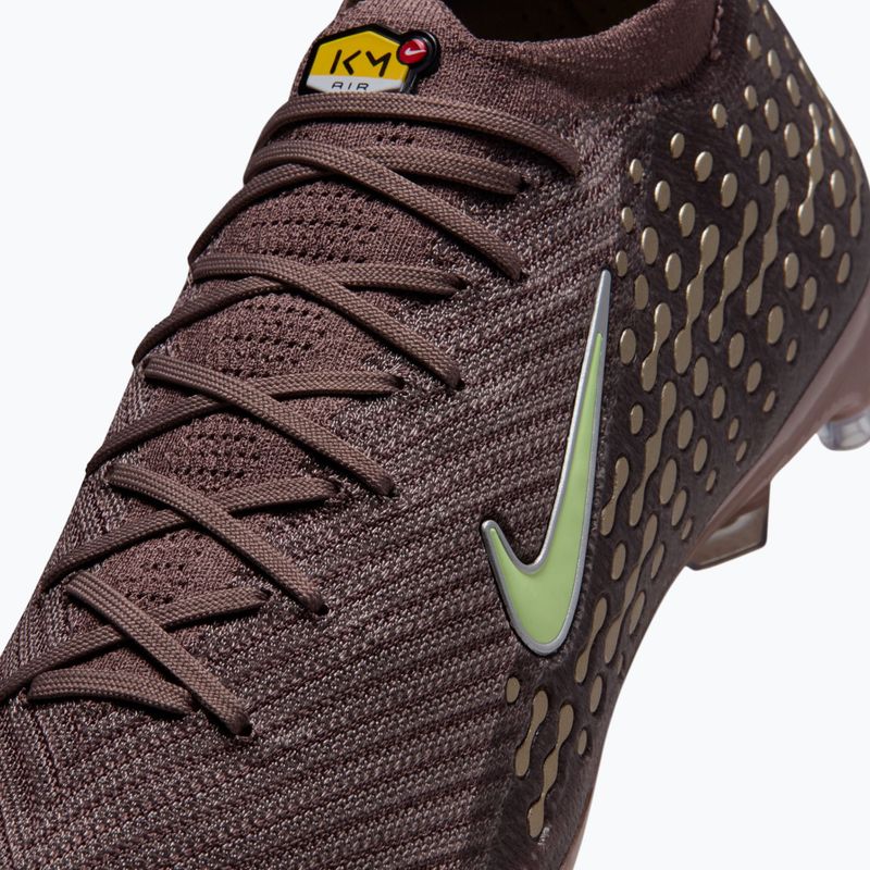 Buty piłkarskie męskie Nike Zoom Vapor 16 Elite Kylian Mbappe AG-Pro plum eclipse/metallic silver 4