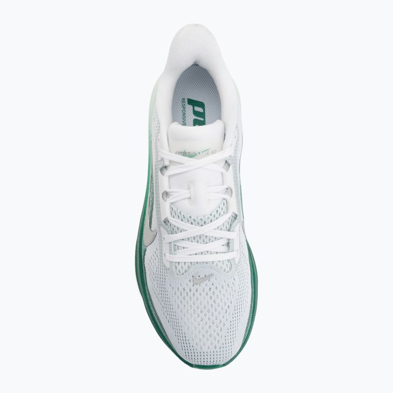 Buty do biegania damskie Nike Pegasus 42 white/malachite/metallic silver 5