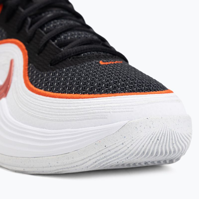 Buty do koszykówki męskie Nike Precision 8 Low black/white/picante red 7