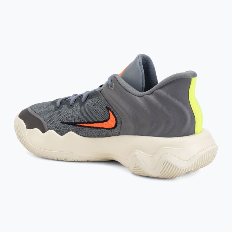 Buty do koszykówki męskie Nike Giannis Immortality 4 cool grey/volt/total crimson 3