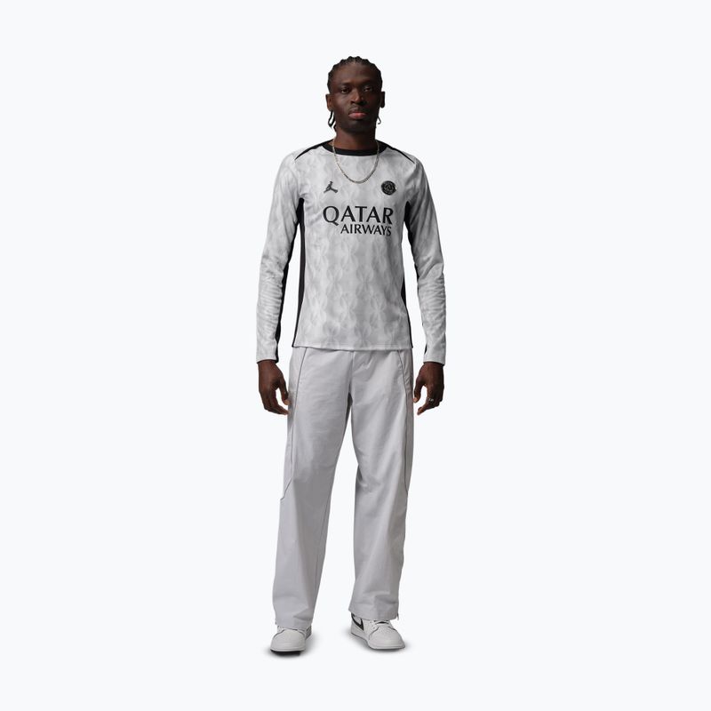 Longsleeve piłkarski męski Nike Paris Saint-Germain Academy Pro Warm SE medium grey/black/black 2