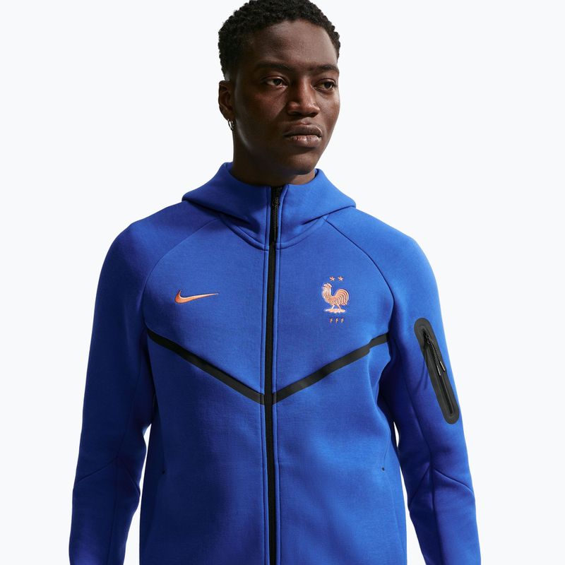 Bluza męska Nike FFF Tech Fleece Windrunner Full Zip game royal/metallic copper 4