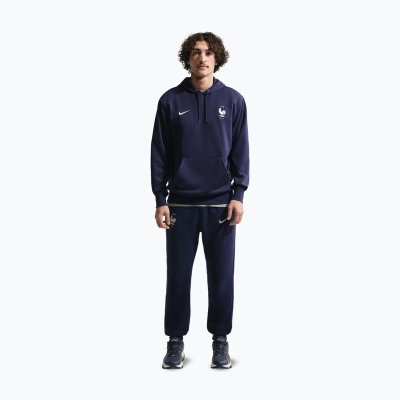 Bluza męska Nike FFF Club French Terry blackened/white 2