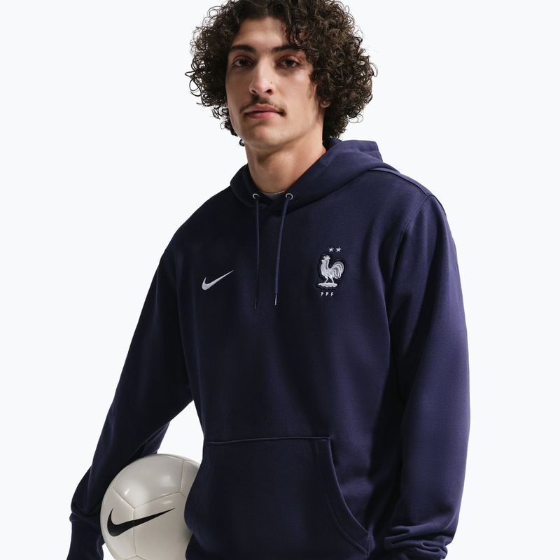 Bluza męska Nike FFF Club French Terry blackened/white 4