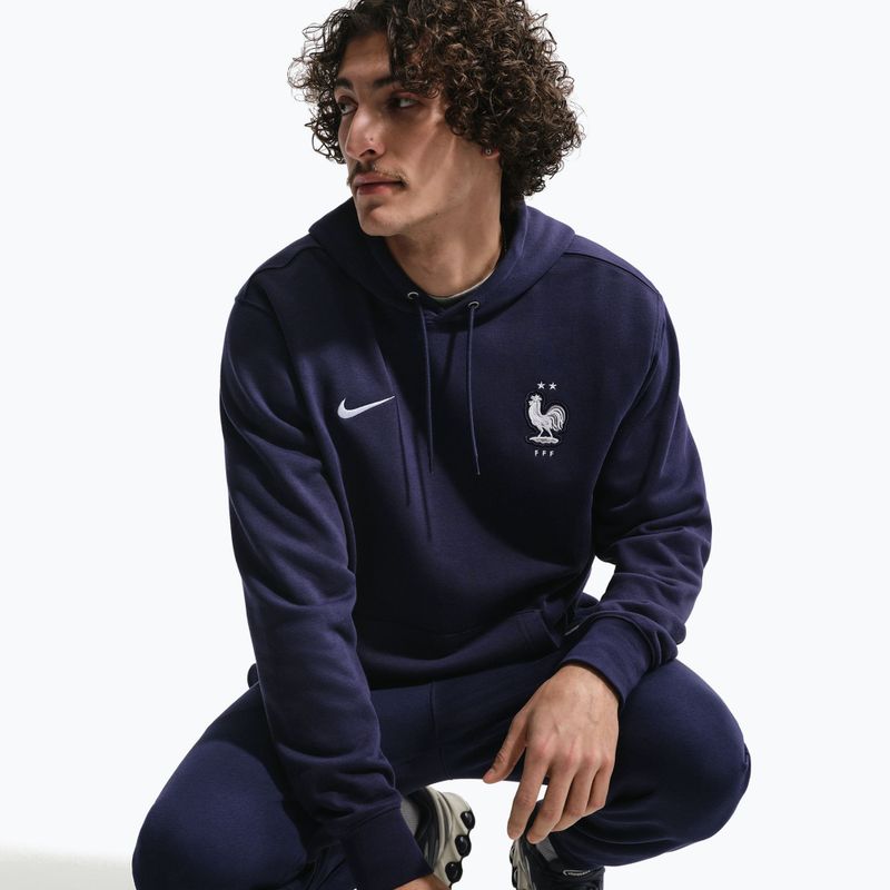 Bluza męska Nike FFF Club French Terry blackened/white 6