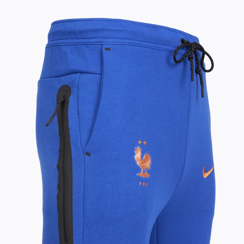 Spodnie piłkarskie męskie Nike FFF Tech Fleece Joggers game royal/metallic copper 8