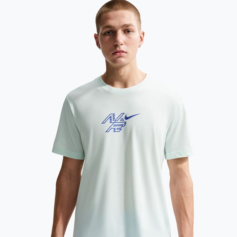 Koszulka do biegania męska Nike AeroSwift Dri-Fit barely green/lapis 4
