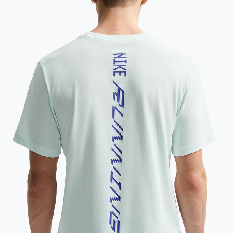 Koszulka do biegania męska Nike AeroSwift Dri-Fit barely green/lapis 5