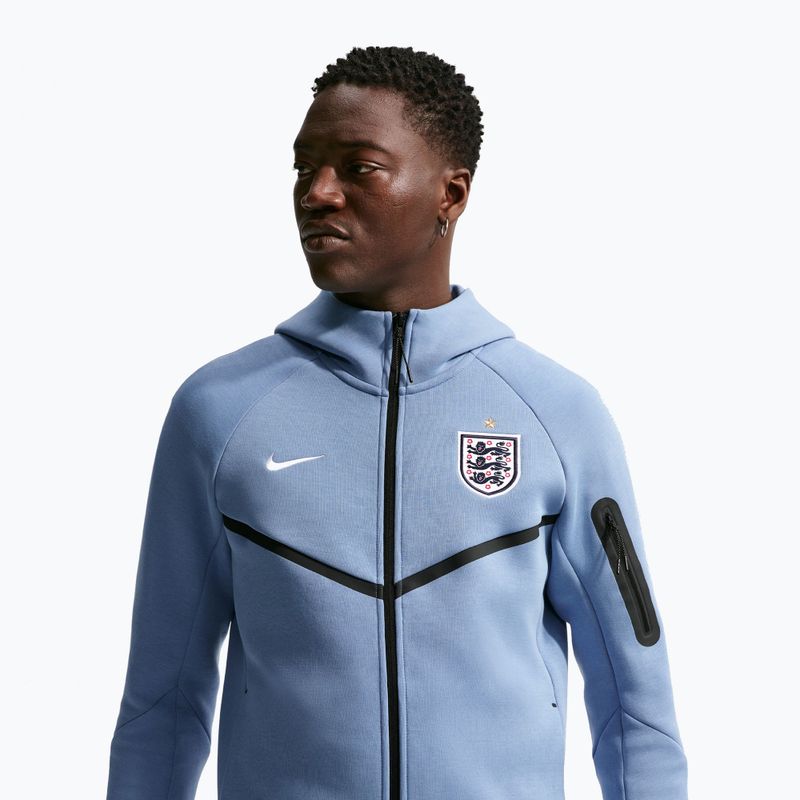 Bluza męska Nike England Tech Fleece Windrunner Full Zip work blue/white 4