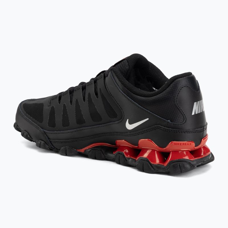 Buty treningowe męskie Nike Reax 8 Tr Mesh black/university red/metallic silver 3