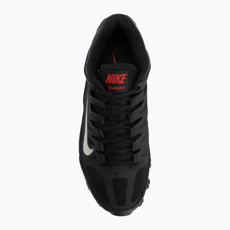 Buty treningowe męskie Nike Reax 8 Tr Mesh black/university red/metallic silver 5