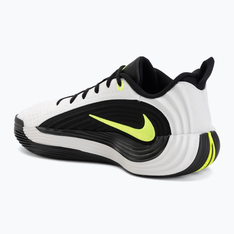 Buty do koszykówki męskie Nike Giannis Immortality 5 white/black/volt 3