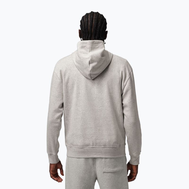 Bluza męska  Jordan Pullover Hoodie grey heather/black 3