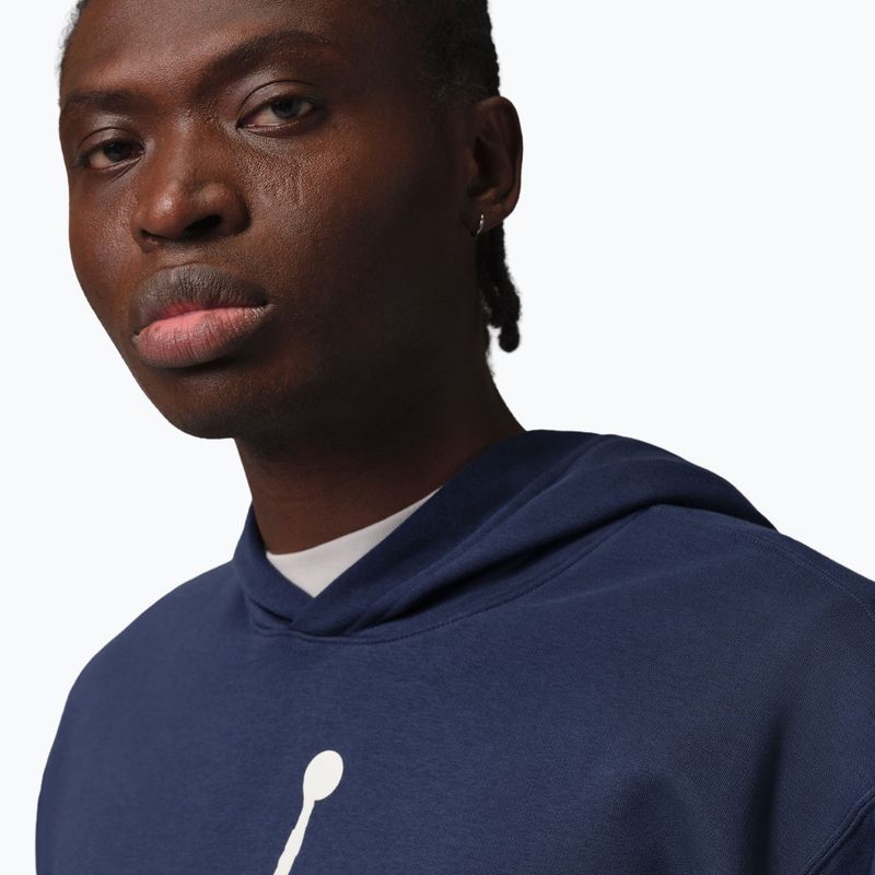Bluza męska  Jordan Pullover Hoodie midnight navy/white 5