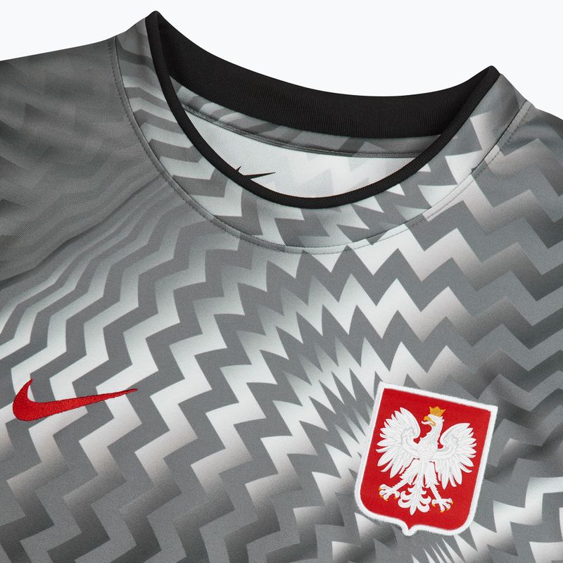 Koszulka piłkarska męska Nike Dri-Fit Poland Pre-Match 2026 pure platinum/cool grey 4