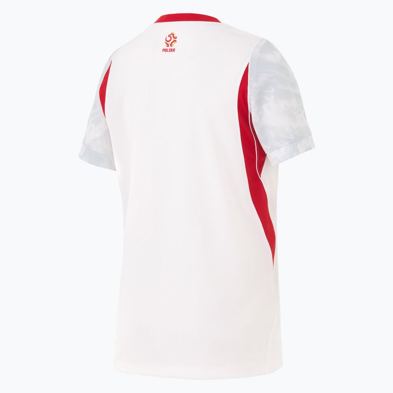 Koszulka reprezentacji Polski dziecięca domowa Nike Dri-Fit 2026 white/field silver 2