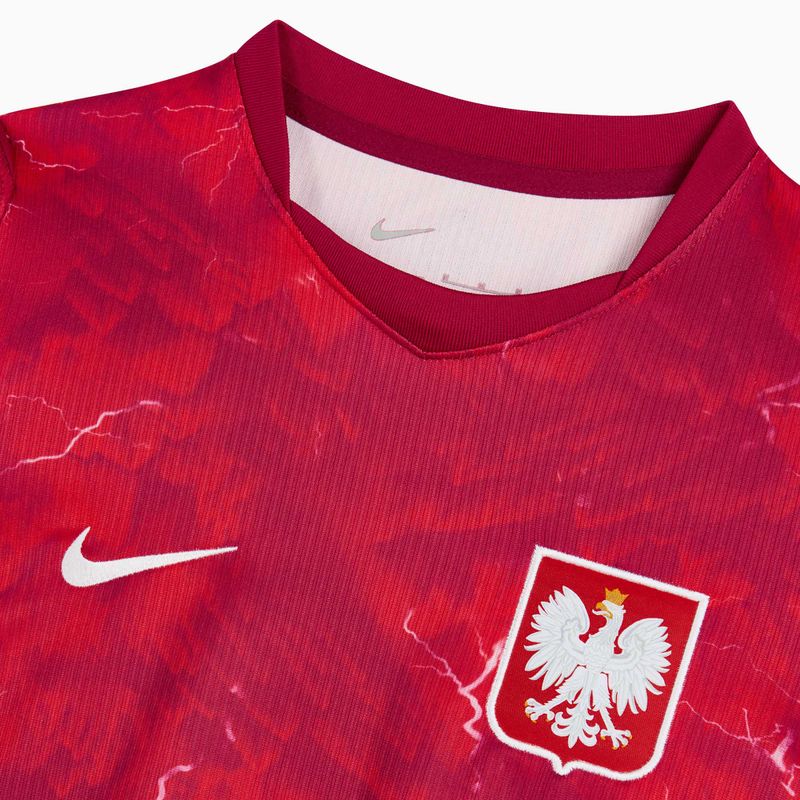 Koszulka reprezentacji Polski damska wyjazdowa Nike Dri-Fit 2026 noble red/sport red 4