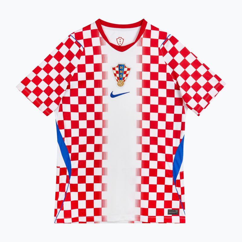Koszulka piłkarska męska Nike Dri-Fit Croatia Stadium Home 2026 white/university red 3