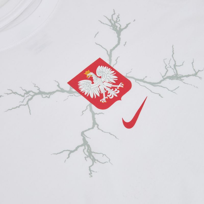 Koszulka piłkarska męska Nike Graphic Poland white 3