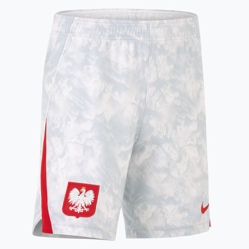 Spodenki reprezentacji Polski męskie domowe Nike Dri-Fit white/field silver 3