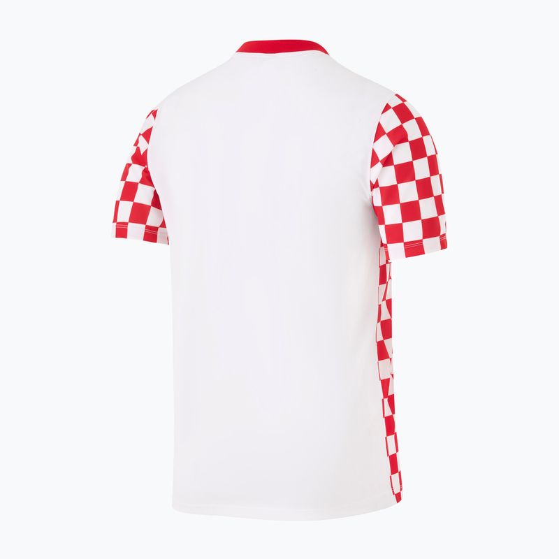 Koszulka piłkarska męska Nike Dri-Fit Croatia Home 2026 white/university red 2