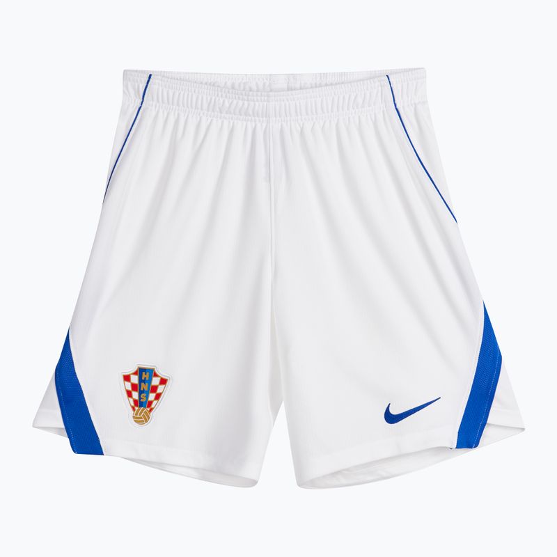 Spodenki piłkarskie męskie Nike Dri-Fit Croatia Stadium Home white 3