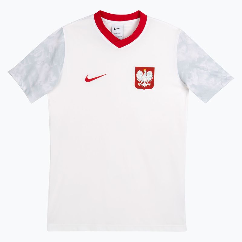 Koszulka reprezentacji Polski dziecięca domowa Nike Dri-Fit 2026 white/field silver 3