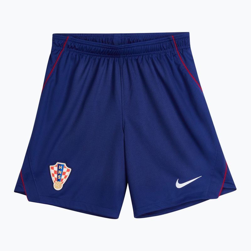 Spodenki piłkarskie męskie Nike Dri-Fit Croatia Stadium Away deep royal blue 3