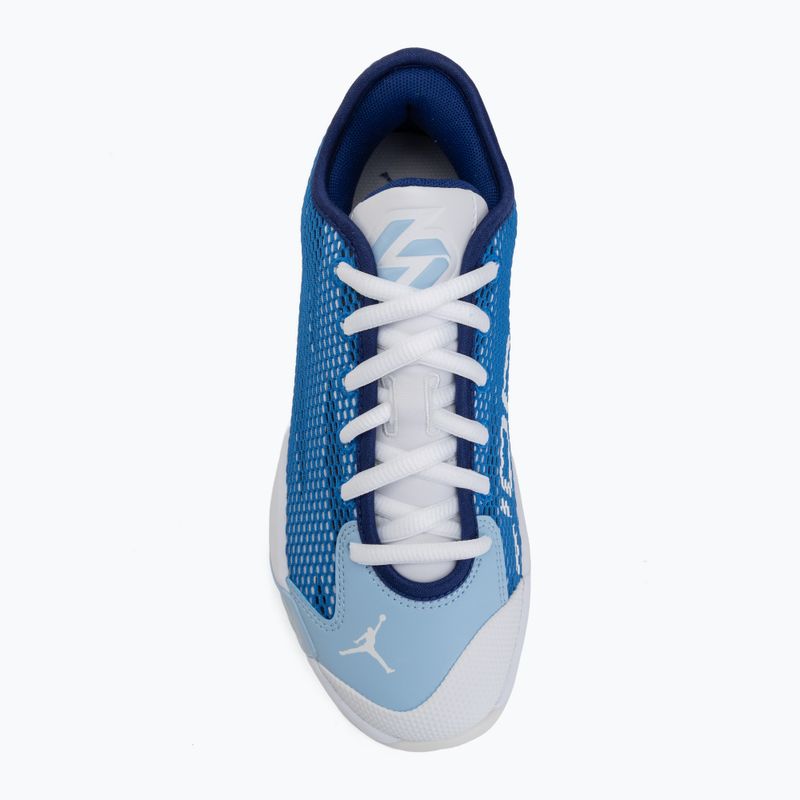 Buty do koszykówki dziecięce Nike Jordan Luka 77 GS Jr white/signal blue/psychic blue 5