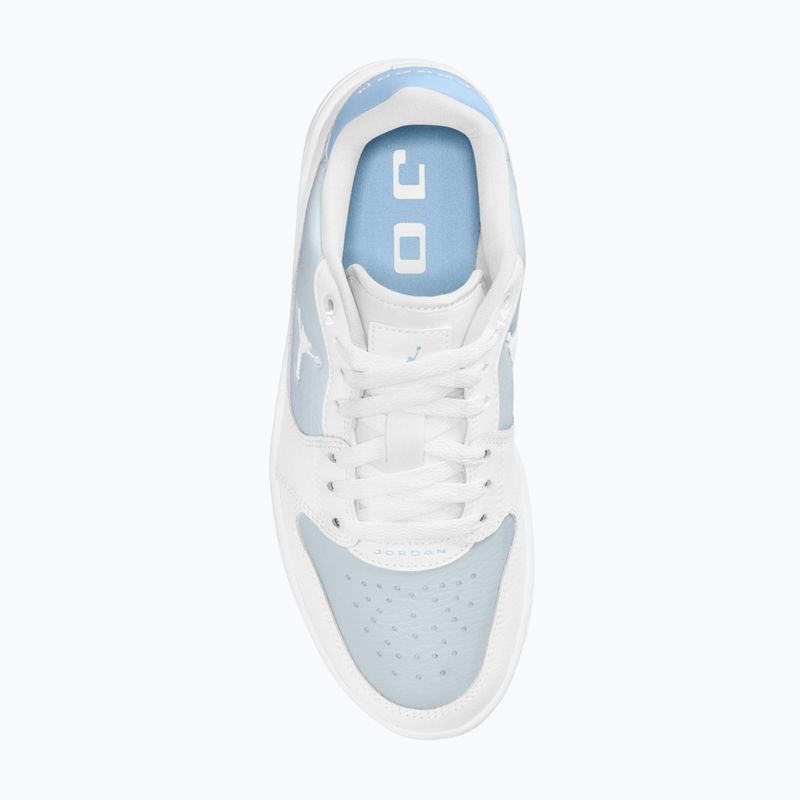 Buty damskie Nike Jordan Court Connect Low white/aura/psychic blue 4