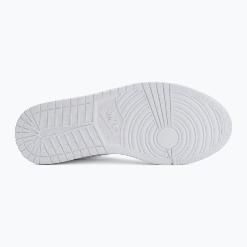 Buty męskie Nike Jordan Court Connect Mid white/black/gym red 4