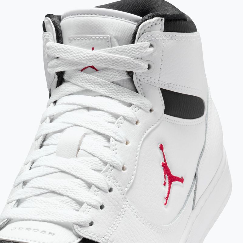 Buty męskie Jordan Court Connect Mid white/black/gym red 5