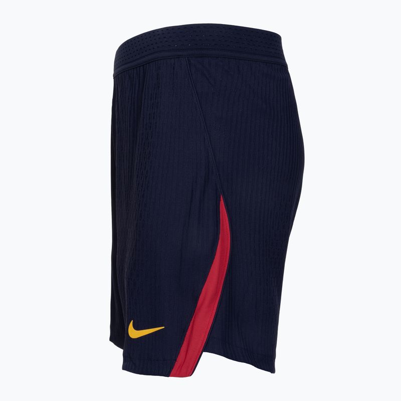 Spodenki piłkarskie męskie Nike FC Barcelona Dri-Fit ADV Match blackened blue/mineral yellow 3