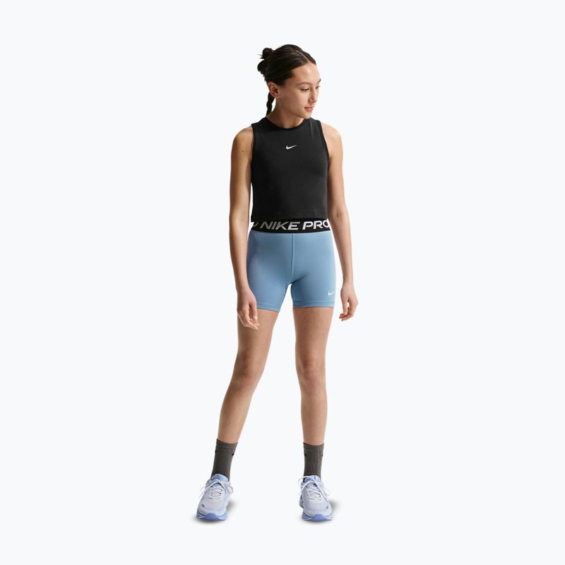 Spodenki dziecięce Nike Pro work blue/white 2