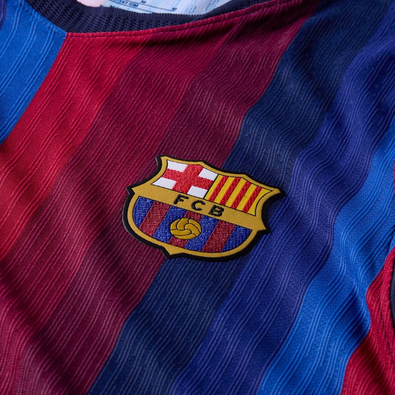 Koszulka piłkarska dziecięca Nike FC Barcelona Dri-Fit ADV Match deep garnet/blue void 3