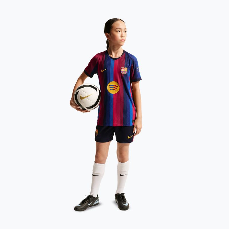 Koszulka piłkarska dziecięca Nike FC Barcelona Dri-Fit ADV Match deep garnet/blue void 5