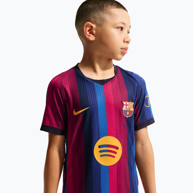 Koszulka piłkarska dziecięca Nike FC Barcelona Dri-Fit ADV Match deep garnet/blue void 8