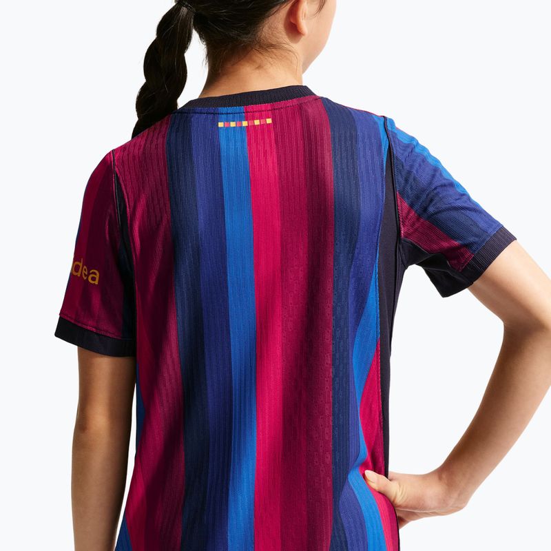 Koszulka piłkarska dziecięca Nike FC Barcelona Dri-Fit ADV Match deep garnet/blue void 9