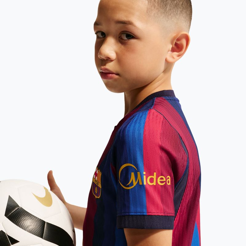 Koszulka piłkarska dziecięca Nike FC Barcelona Dri-Fit ADV Match deep garnet/blue void 10