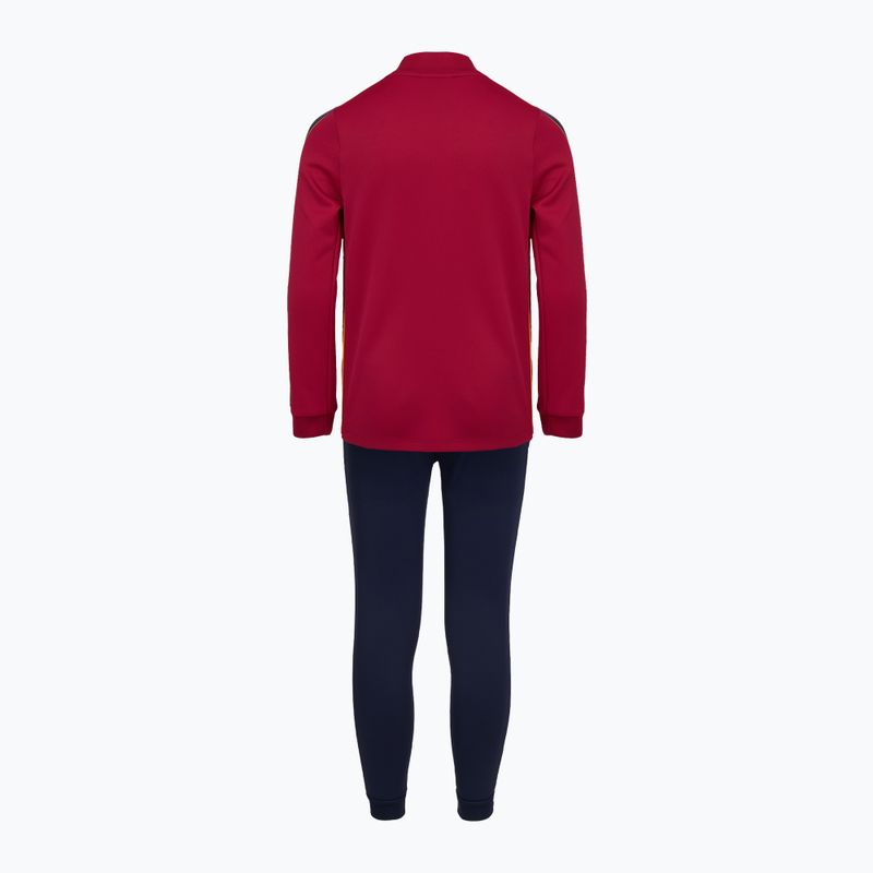 Dres piłkarski dziecięcy Nike FC Barcelona Strike Dri-Fit Soccer Knit noble red/blackened blue 2