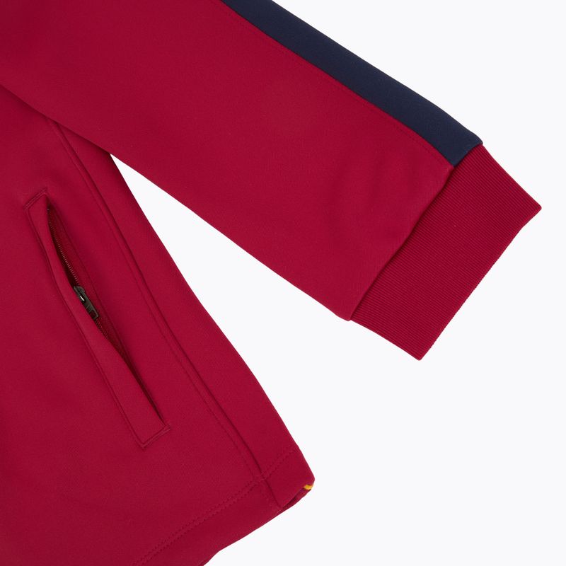 Dres piłkarski dziecięcy Nike FC Barcelona Strike Dri-Fit Soccer Knit noble red/blackened blue 7