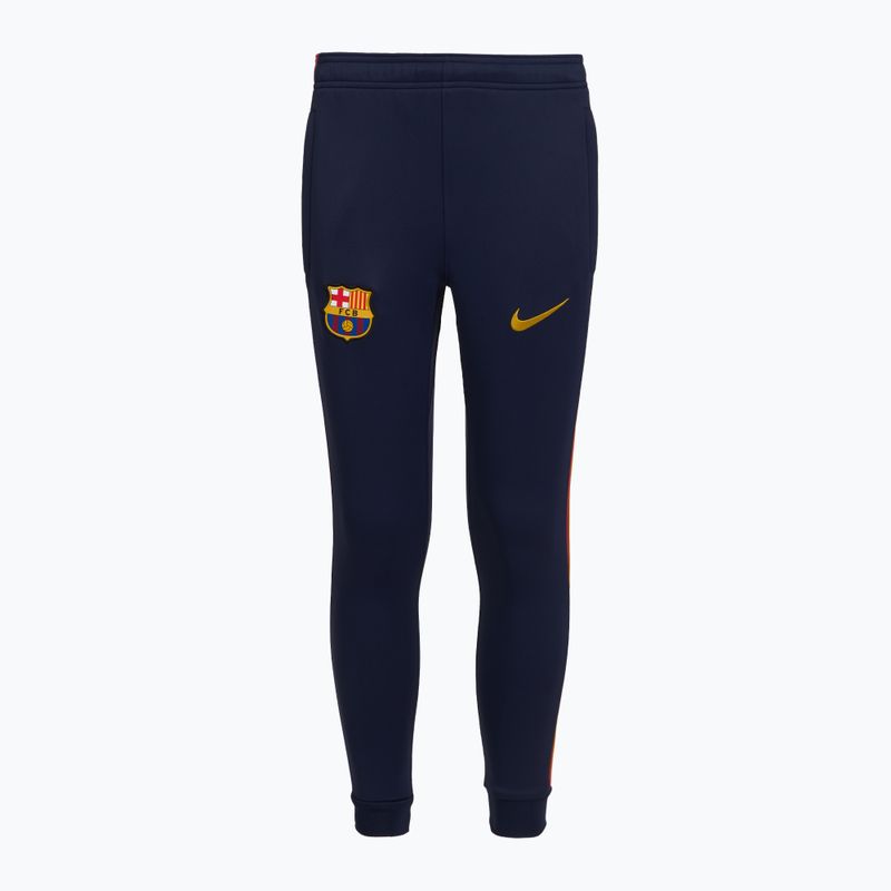 Dres piłkarski dziecięcy Nike FC Barcelona Strike Dri-Fit Soccer Knit noble red/blackened blue 8