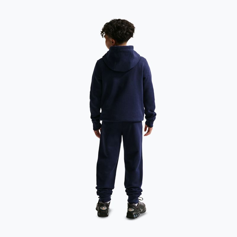 Spodnie dziecięce Nike FC Barcelona Club Jogger blackened blue/mineral yellow 3