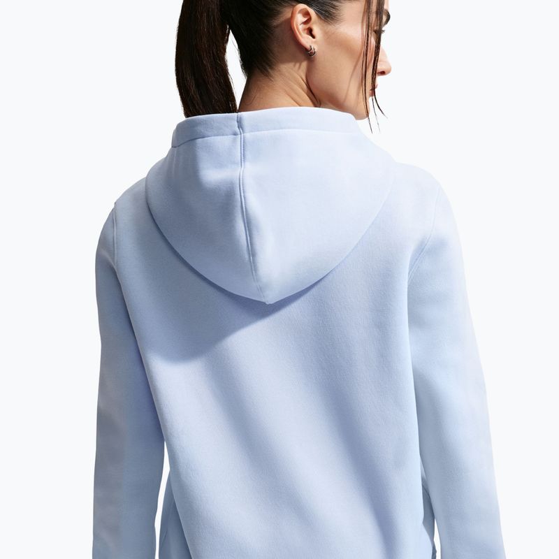 Bluza damska Nike Sportswear Phoenix Fleece Full Zip hydrogen blue/sail 5