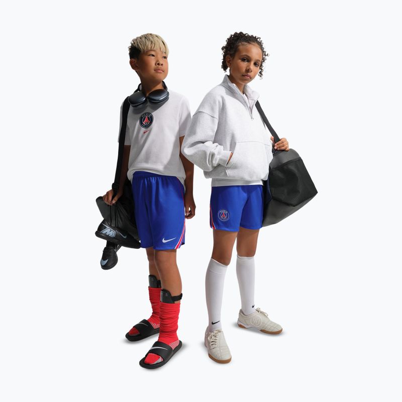 Spodenki piłkarskie dziecięce Nike Paris Saint-Germain Dri-Fit Stadium old royal/white 2