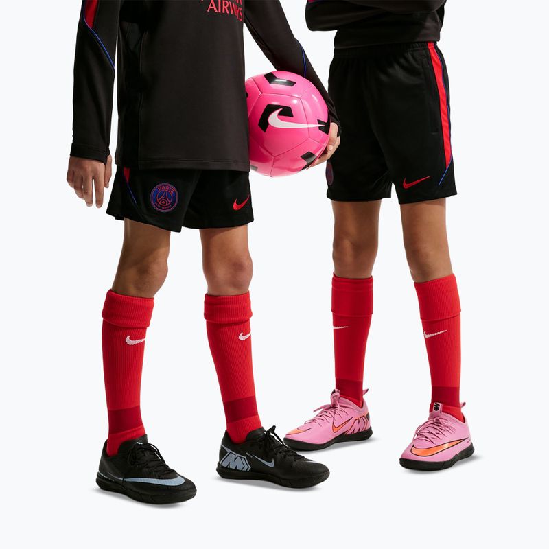 Spodenki piłkarskie dziecięce Nike Paris Saint-Germain Strike black/hyper royal/global red/global red