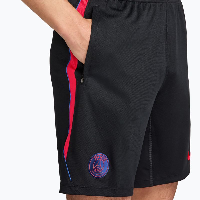Spodenki piłkarskie męskie Nike Paris Saint-Germain Strike black/global red/global red 4