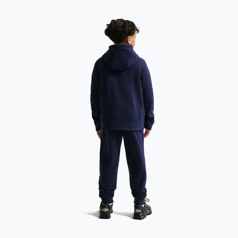 Bluza dziecięca Nike FC Barcelona Club blackened blue/mineral yellow 3